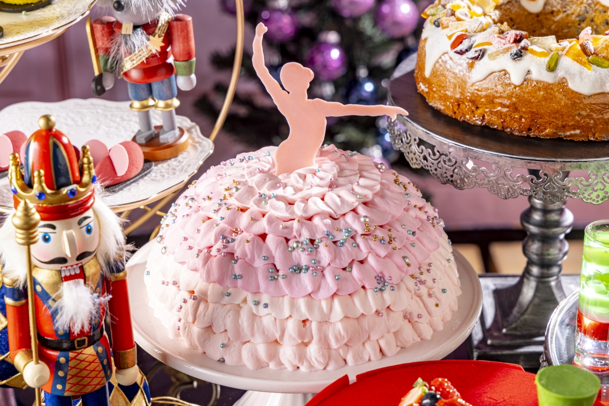 ヒルトン名古屋でクリスマススイーツビュッフェ「気まぐれ くるみ割り