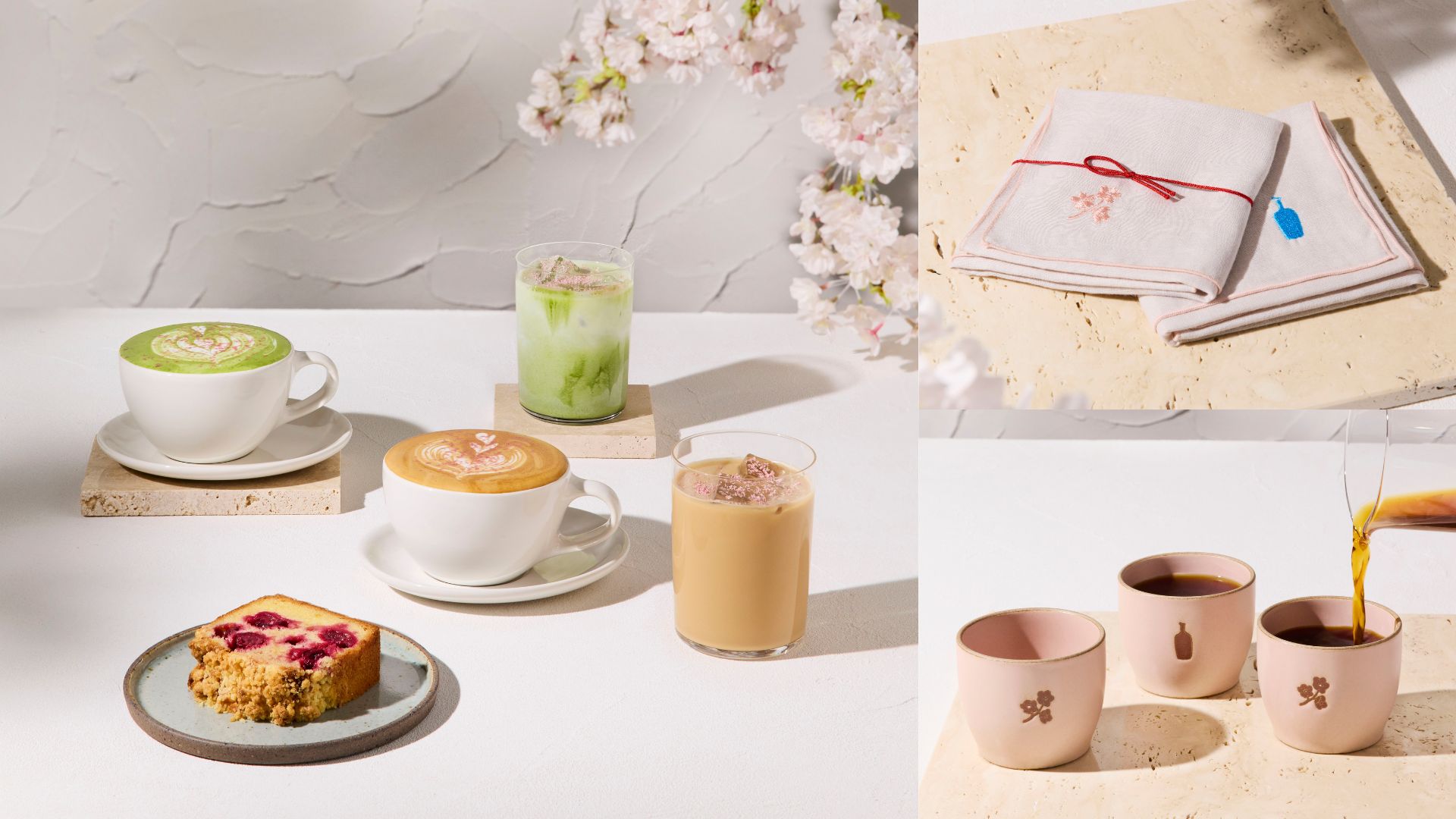 桜が彩る、ブルーボトルコーヒーの春限定コレクション！心ときめく 